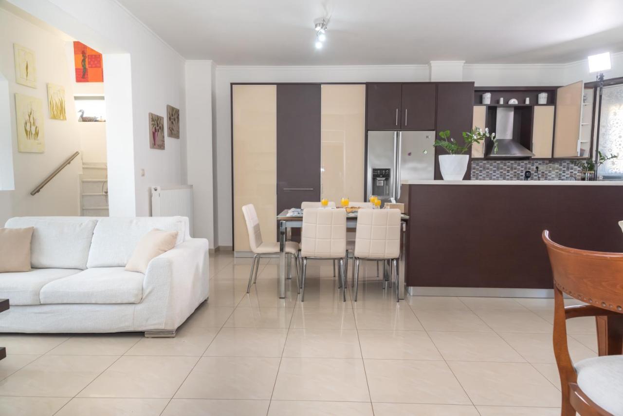 Sunny Hideaway Residence Close To The Nature Argoulidhés エクステリア 写真